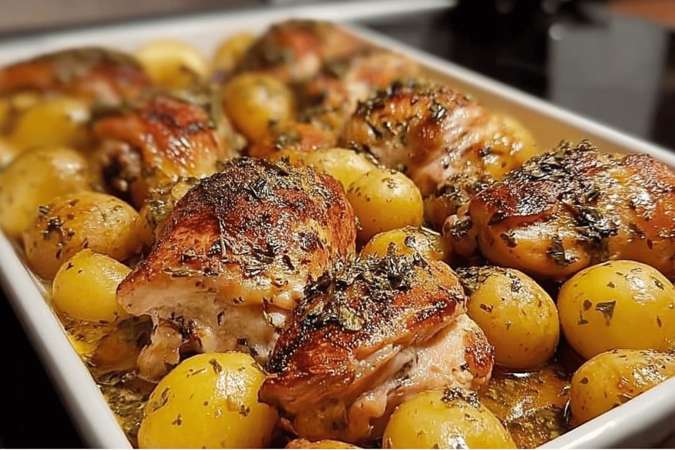 Chicken and Potatoes: A Simple Delight Recipe