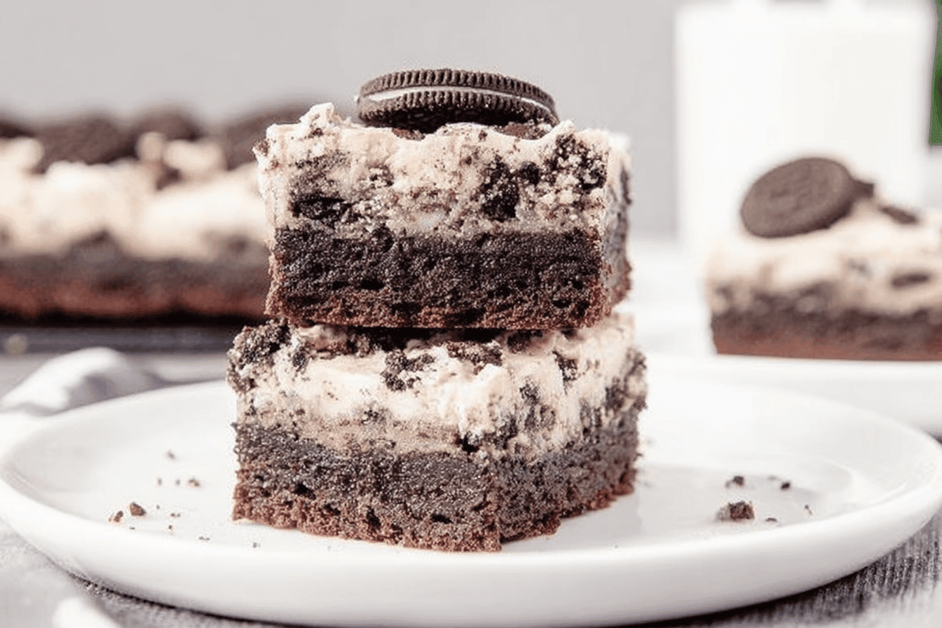 Cookies and Cream Brownies Recipe Delight
