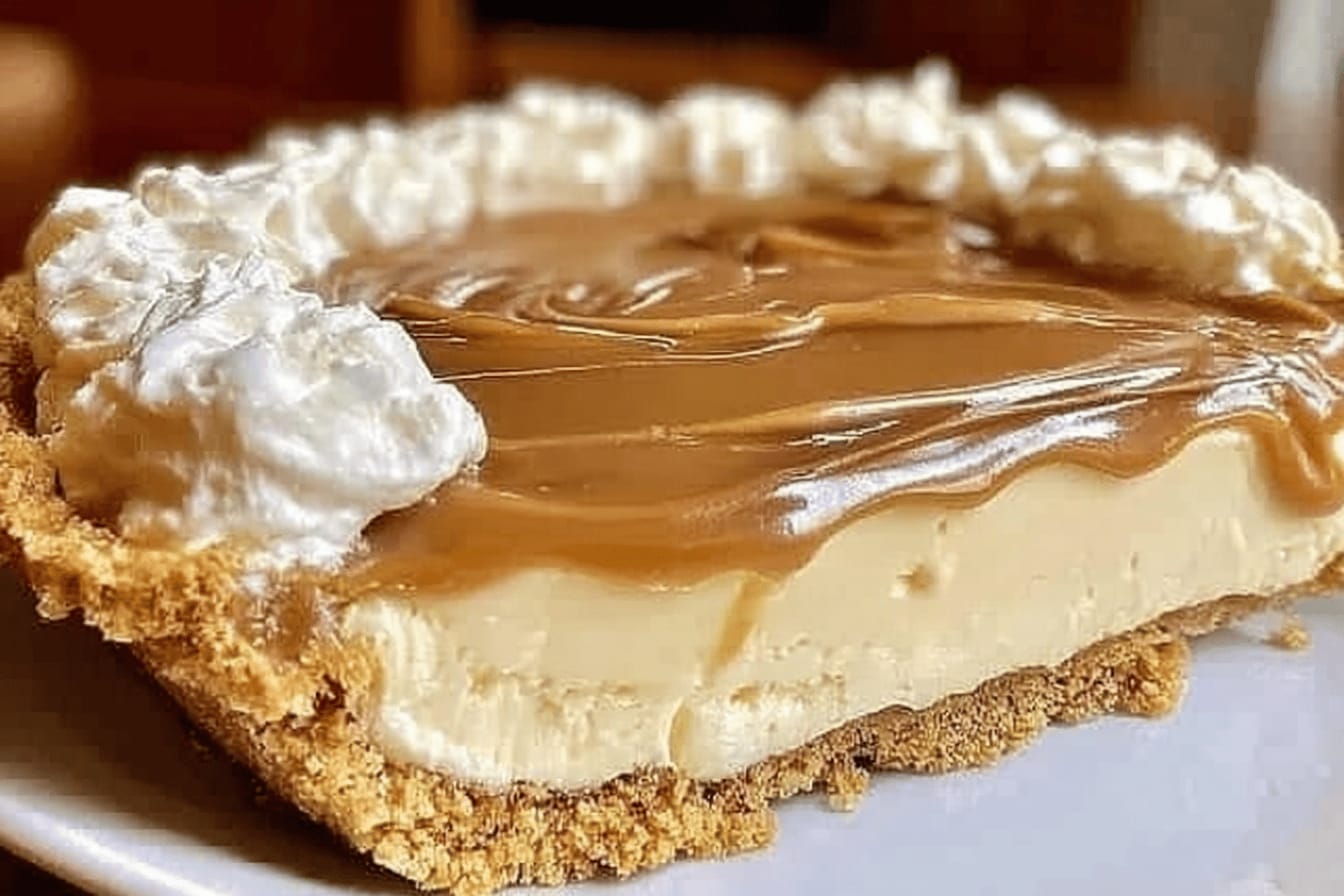 Creamy Caramel Custard Pie Delight