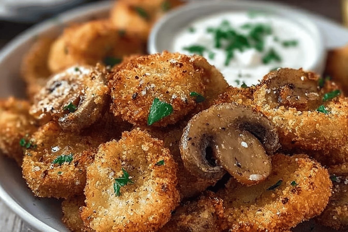 Crispy Fried Mushrooms Recipe Made Easy