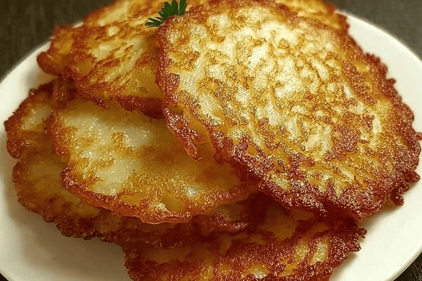 Crispy German Potato Pancakes Recipe