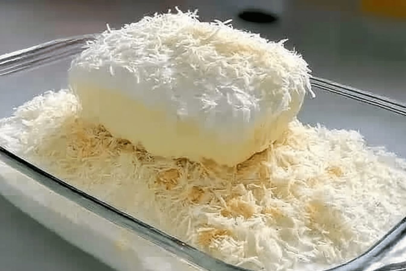 Delicious Creamy Coconut Dessert Recipe
