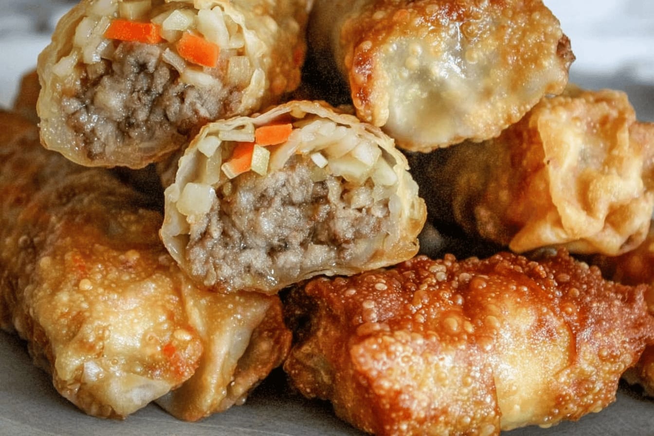 Delicious Homemade Chinese Egg Rolls Recipe