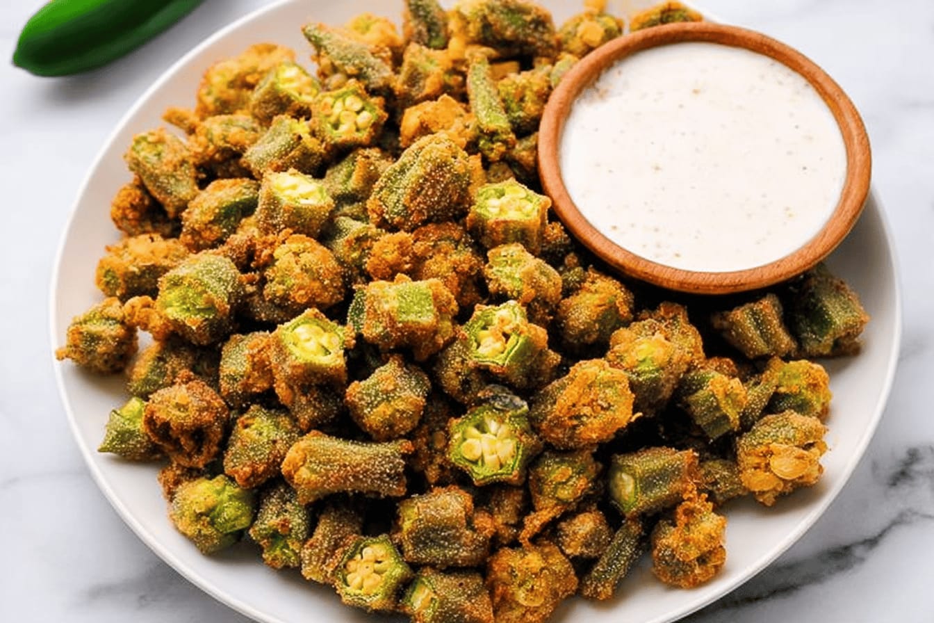 Delicious Homemade Fried Okra Recipe