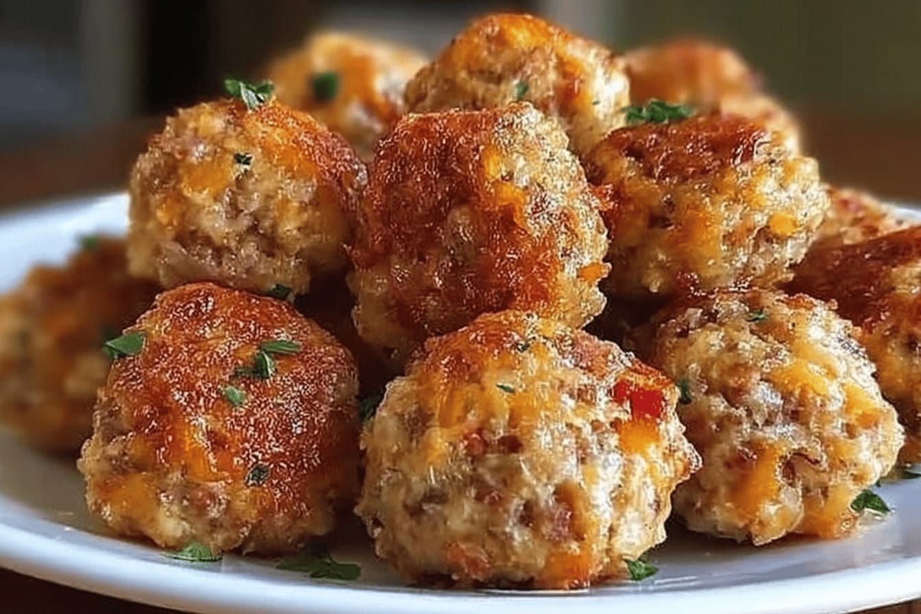 Delicious Homemade Sausage Balls Recipe