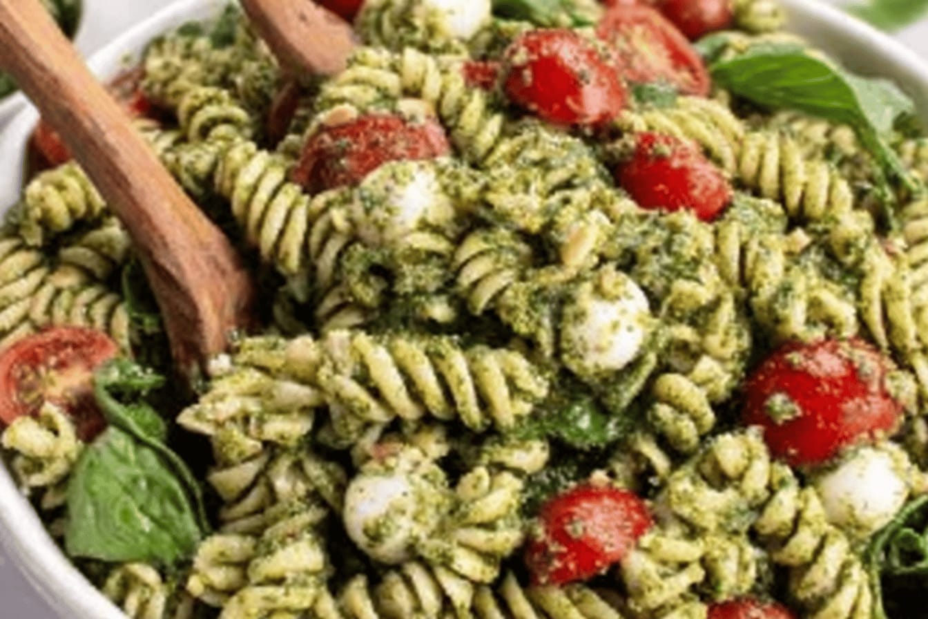 Delicious Pesto Pasta Salad Recipe