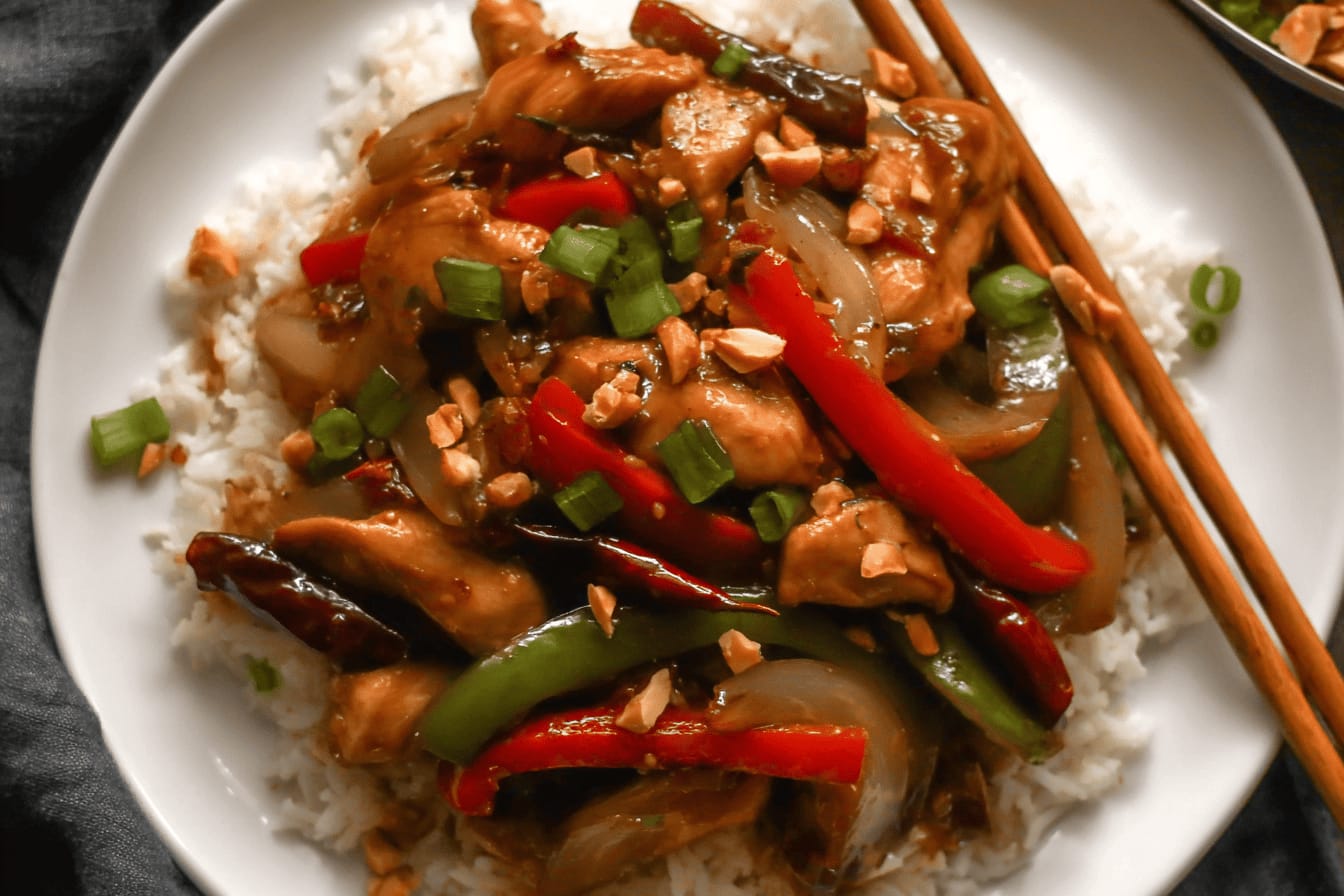 Delicious Szechuan Chicken Recipe at Home