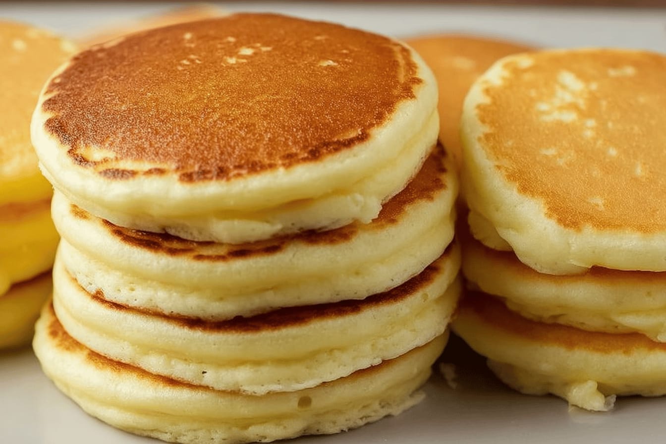 Fluffy Vanilla Pancakes Recipe for Breakfast