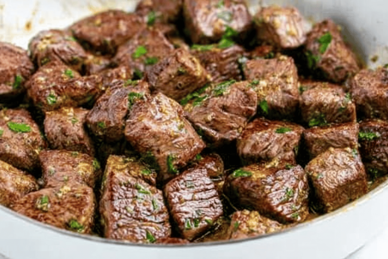 Garlic Butter Steak Bites Recipe