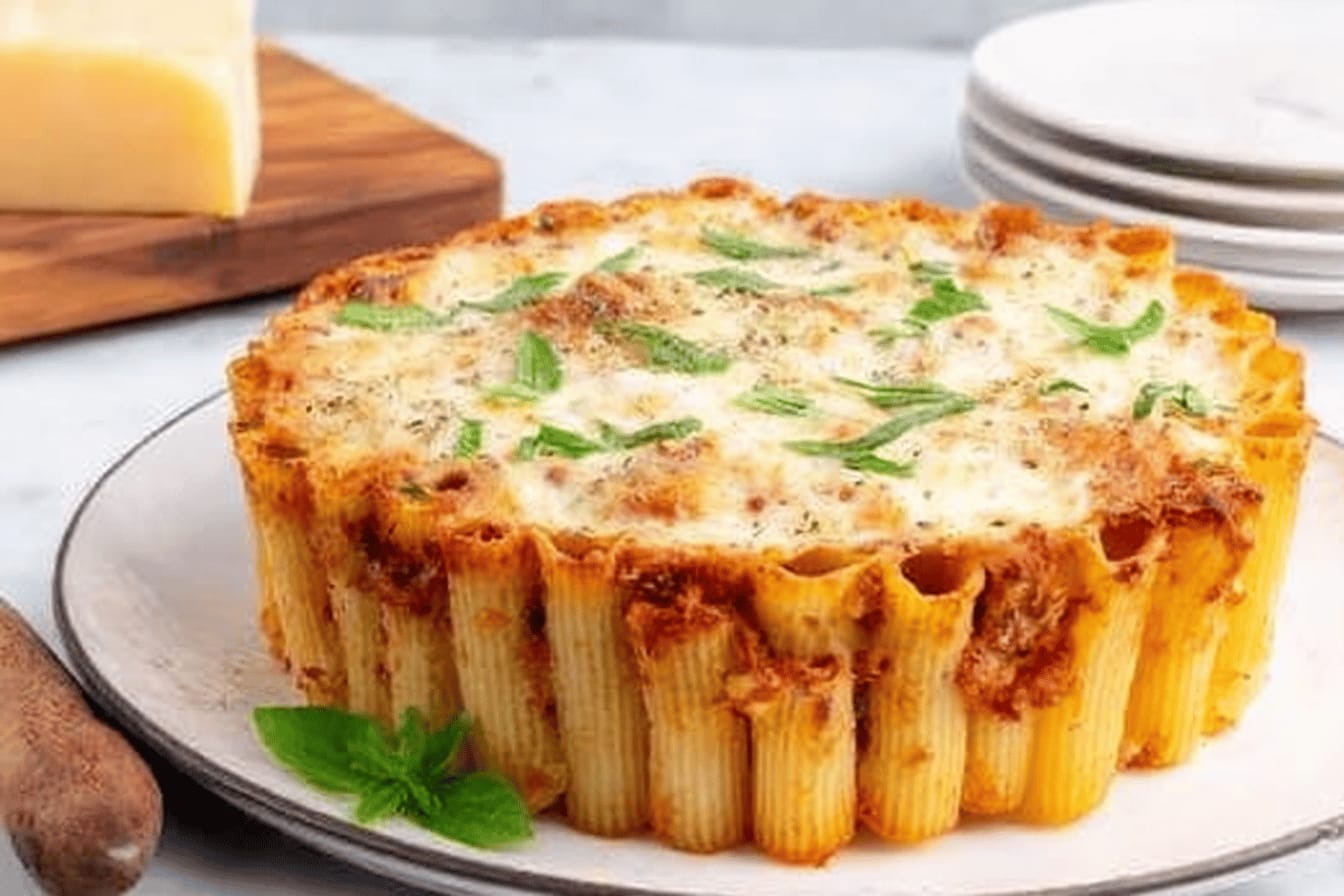 Honeycomb Pasta Cake Delightful Recipe