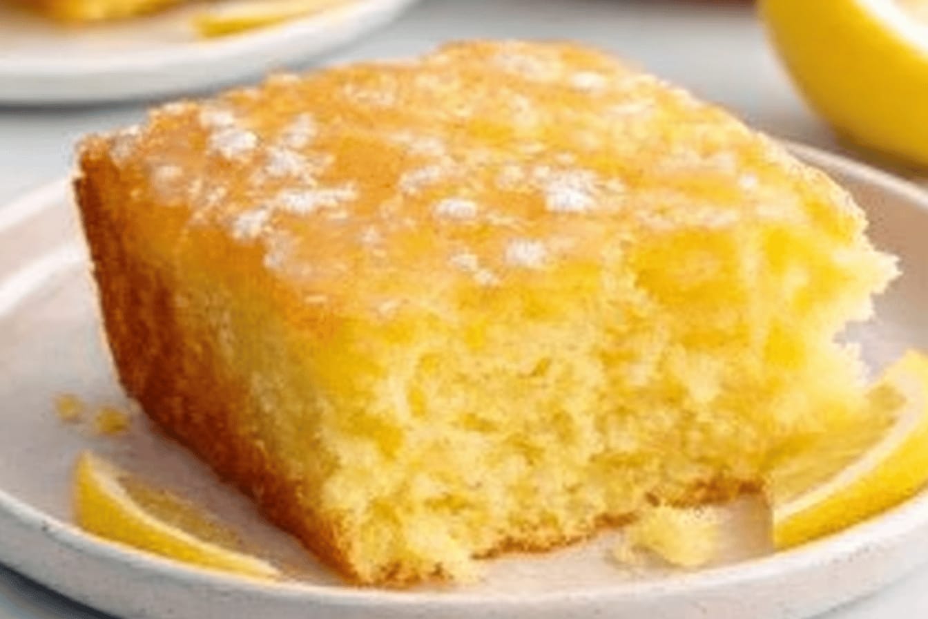 Lemon Jello Cake Recipe for Refreshing Delight