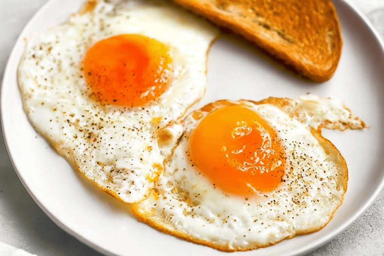 Perfect Sunny Side Up Eggs Recipe