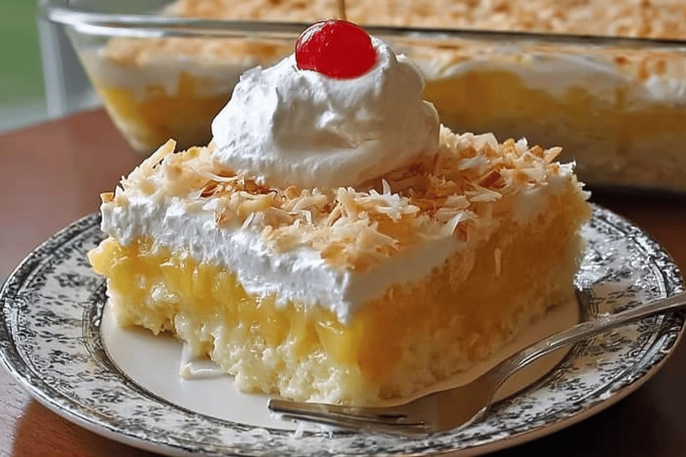 Pineapple Coconut Dream Cake Recipe
