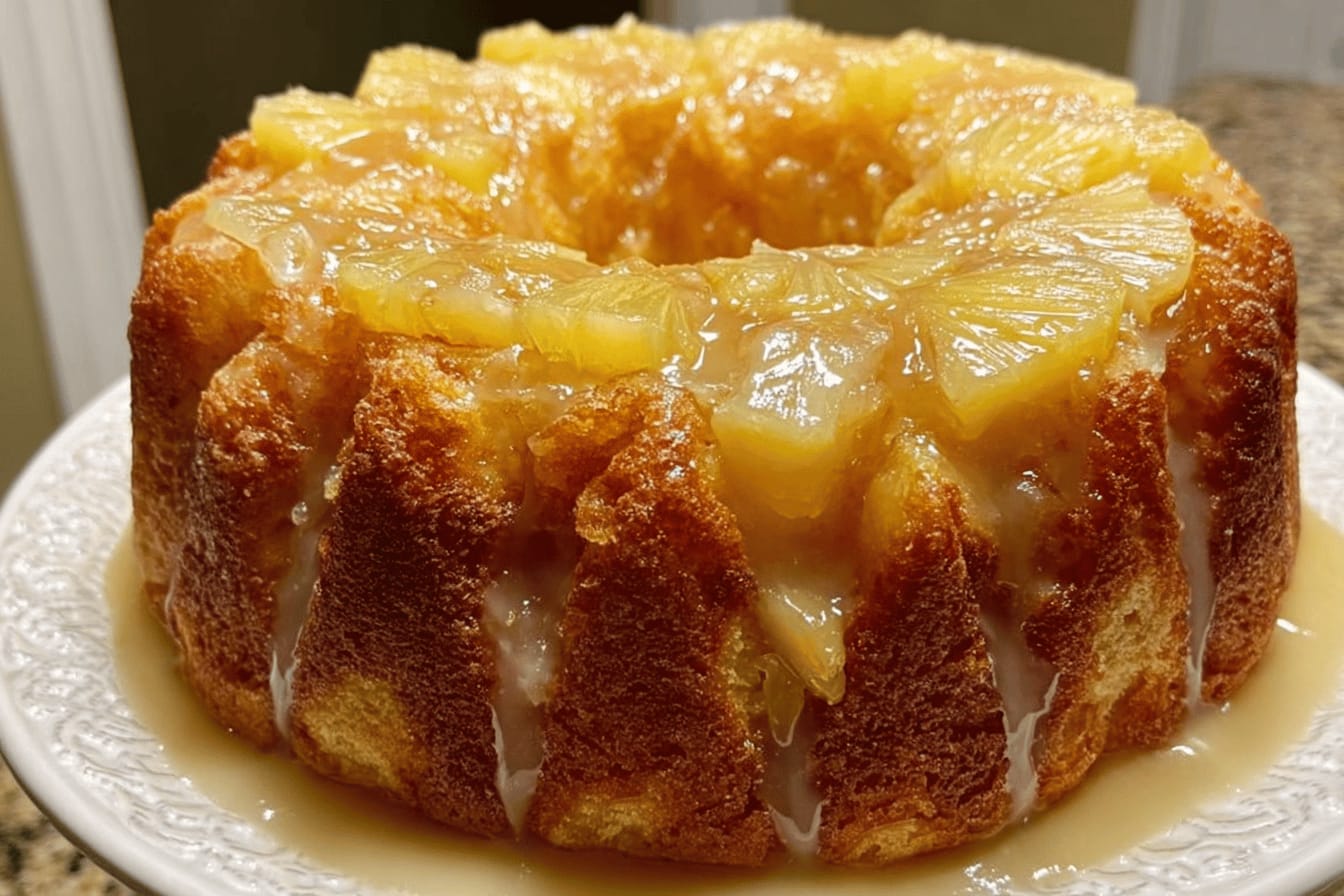 Pineapple Pound Cake Delight Recipe