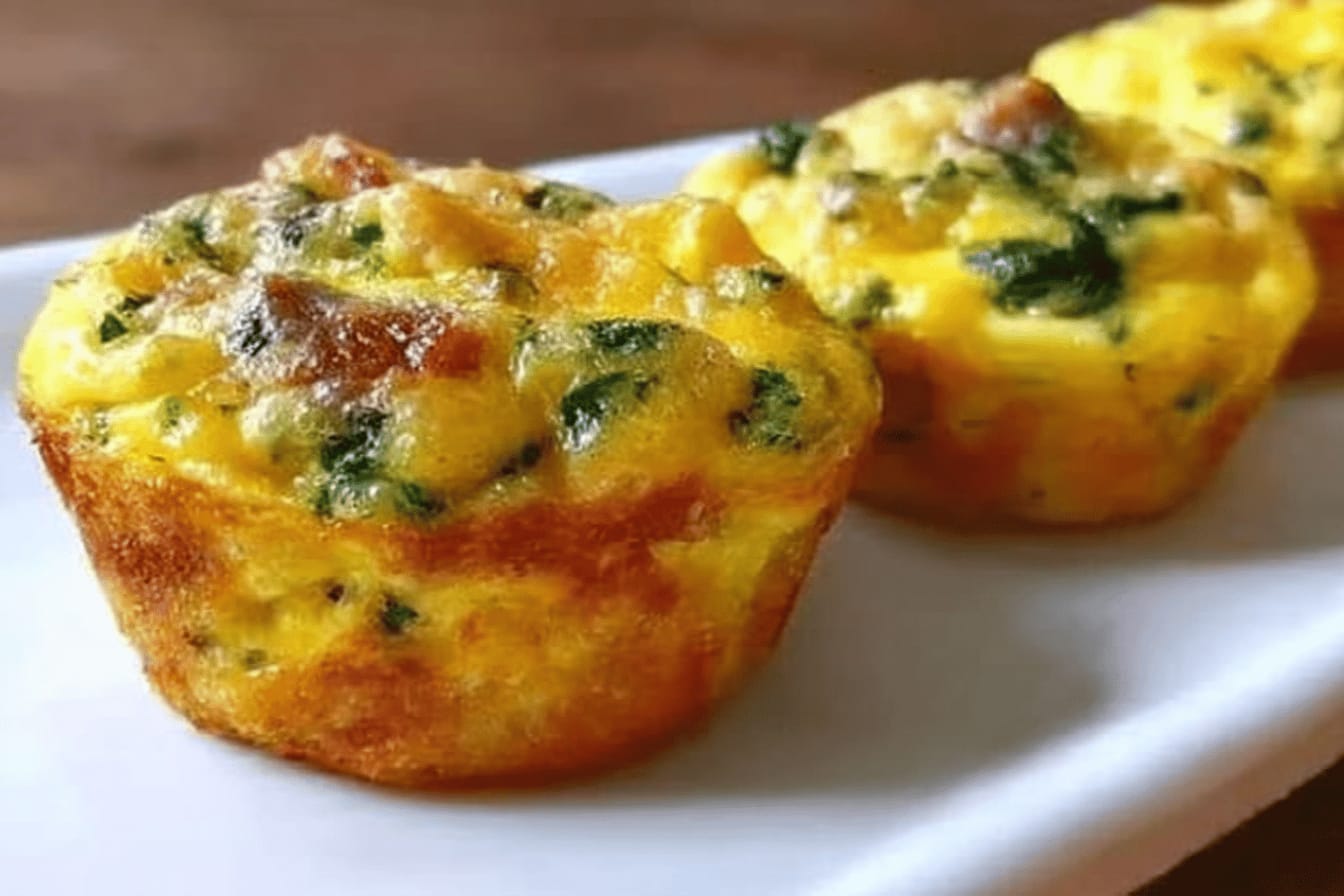 Vegetable Omelet Muffins Recipe Delight