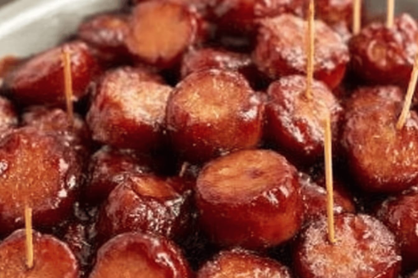 Barbecue Sausage Bites Recipe for Parties