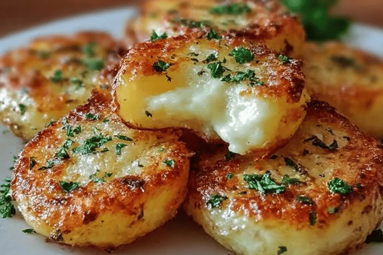 Cheesy Baked Potato Rounds Recipe