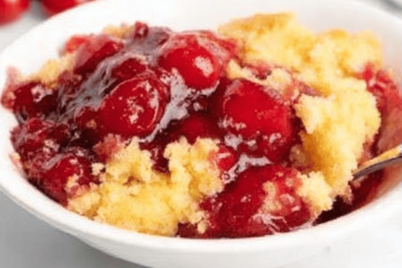 Cherry Dump Cake Recipe Delight