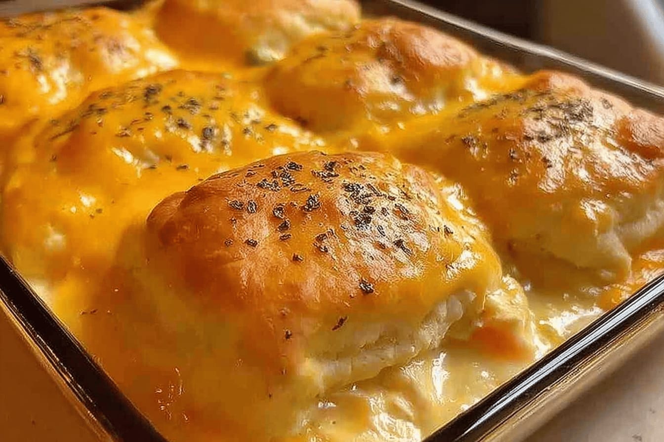 Chicken Biscuit Casserole Recipe Delight
