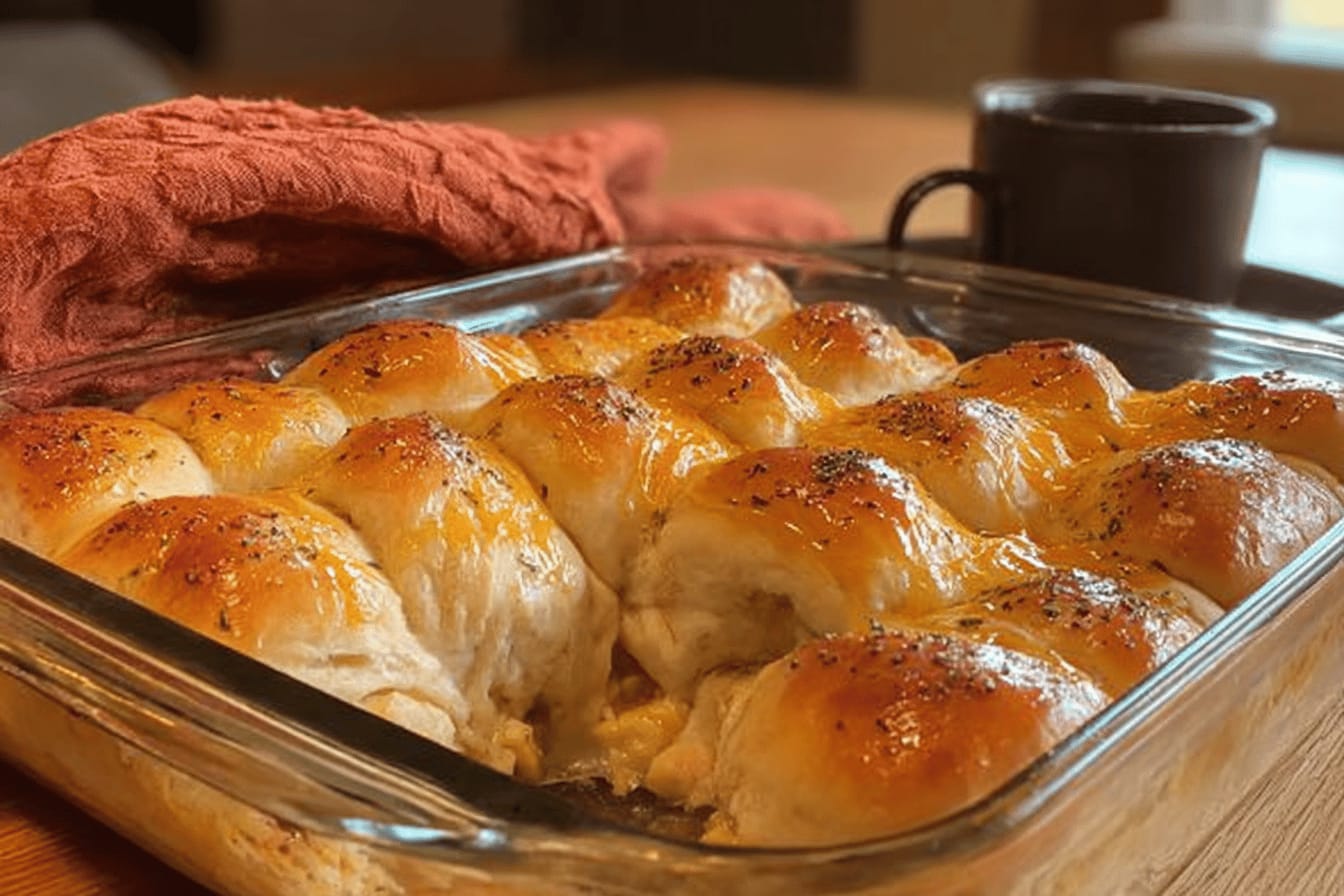 Chicken Bubble Biscuit Casserole Delight
