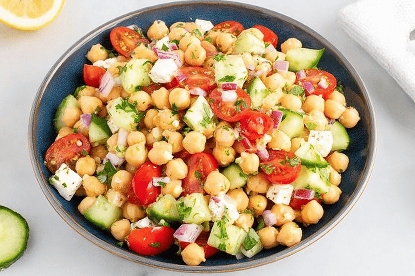 Chickpea Salad Recipe for Healthier Meals