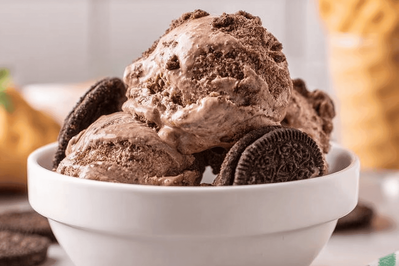 Chocolate Thin Mint Ice Cream Recipe