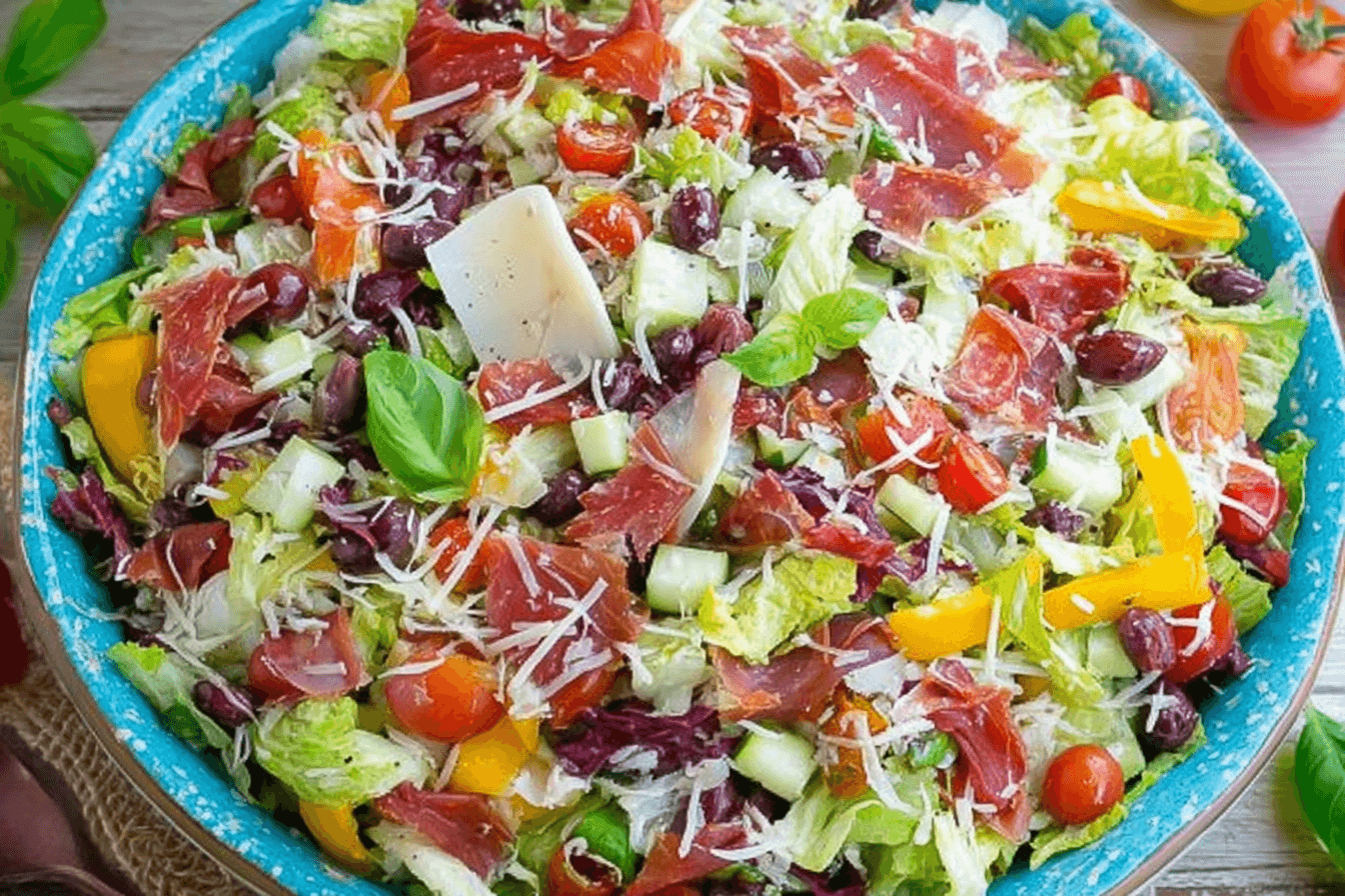Chopped Italian Salad Recipe for Fresh Flavors