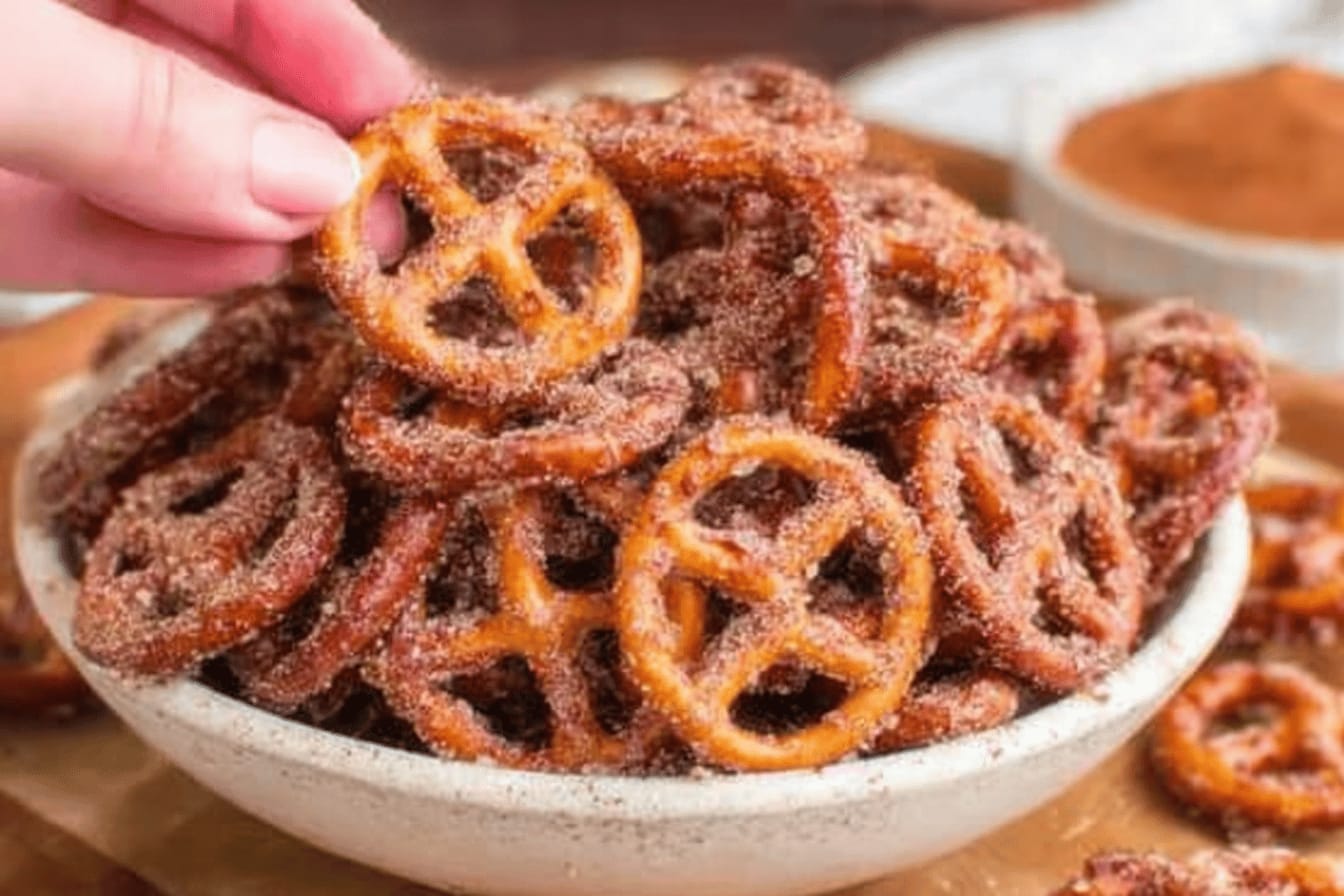 Cinnamon Sugar Pretzels Recipe You’ll Love