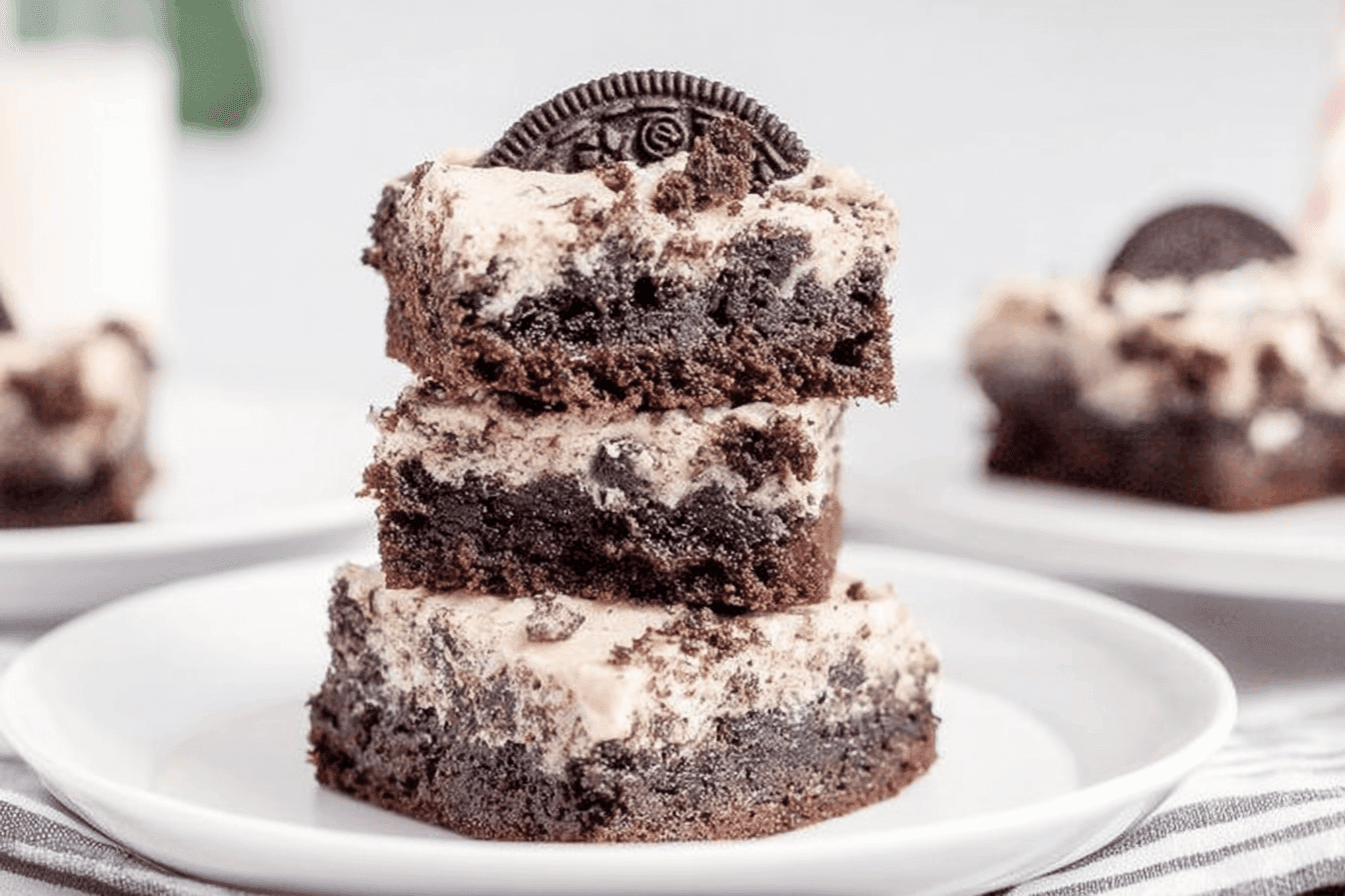 Cookies and Cream Brownies Recipe Delight