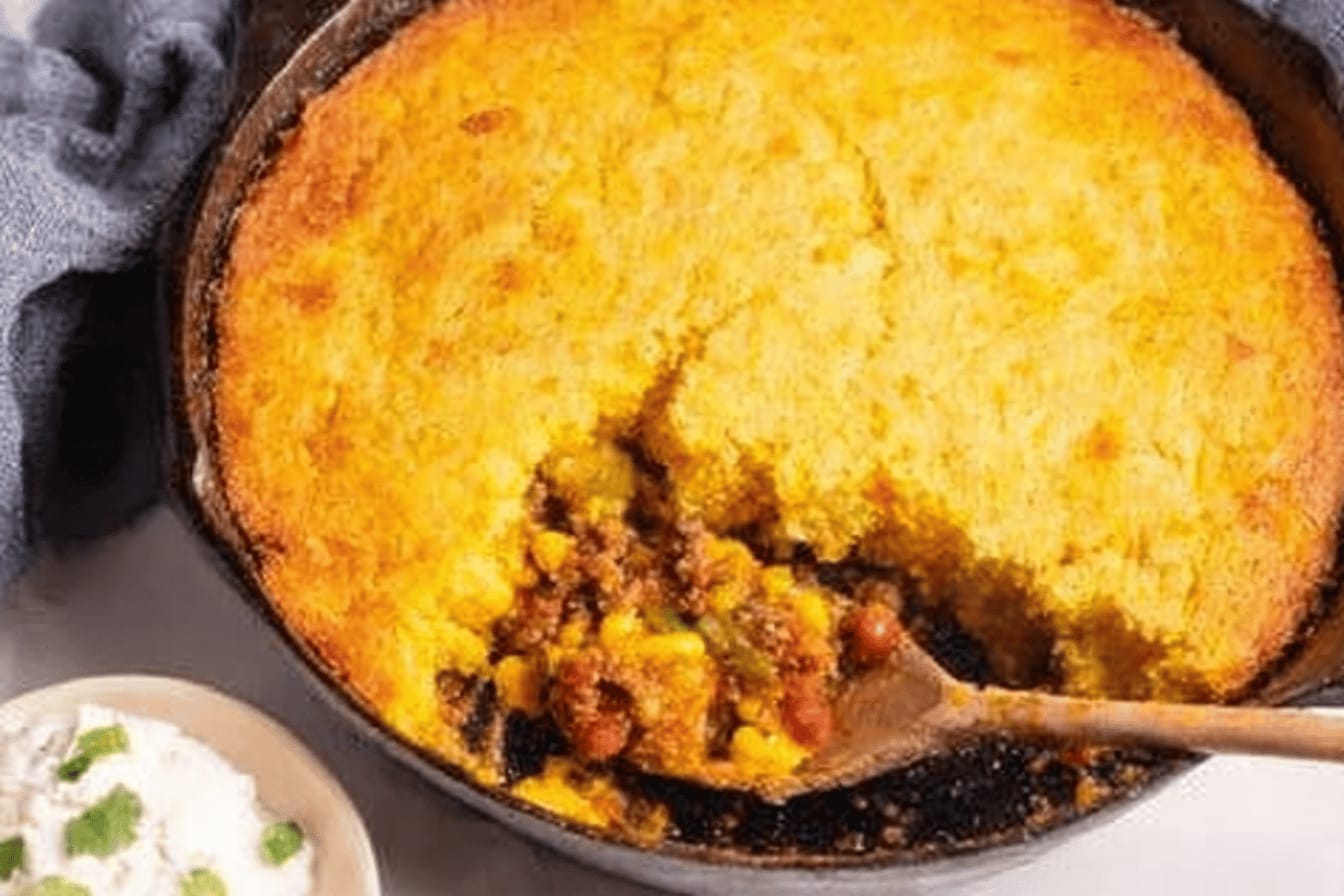 Cornbread Cowboy Casserole Recipe Delight