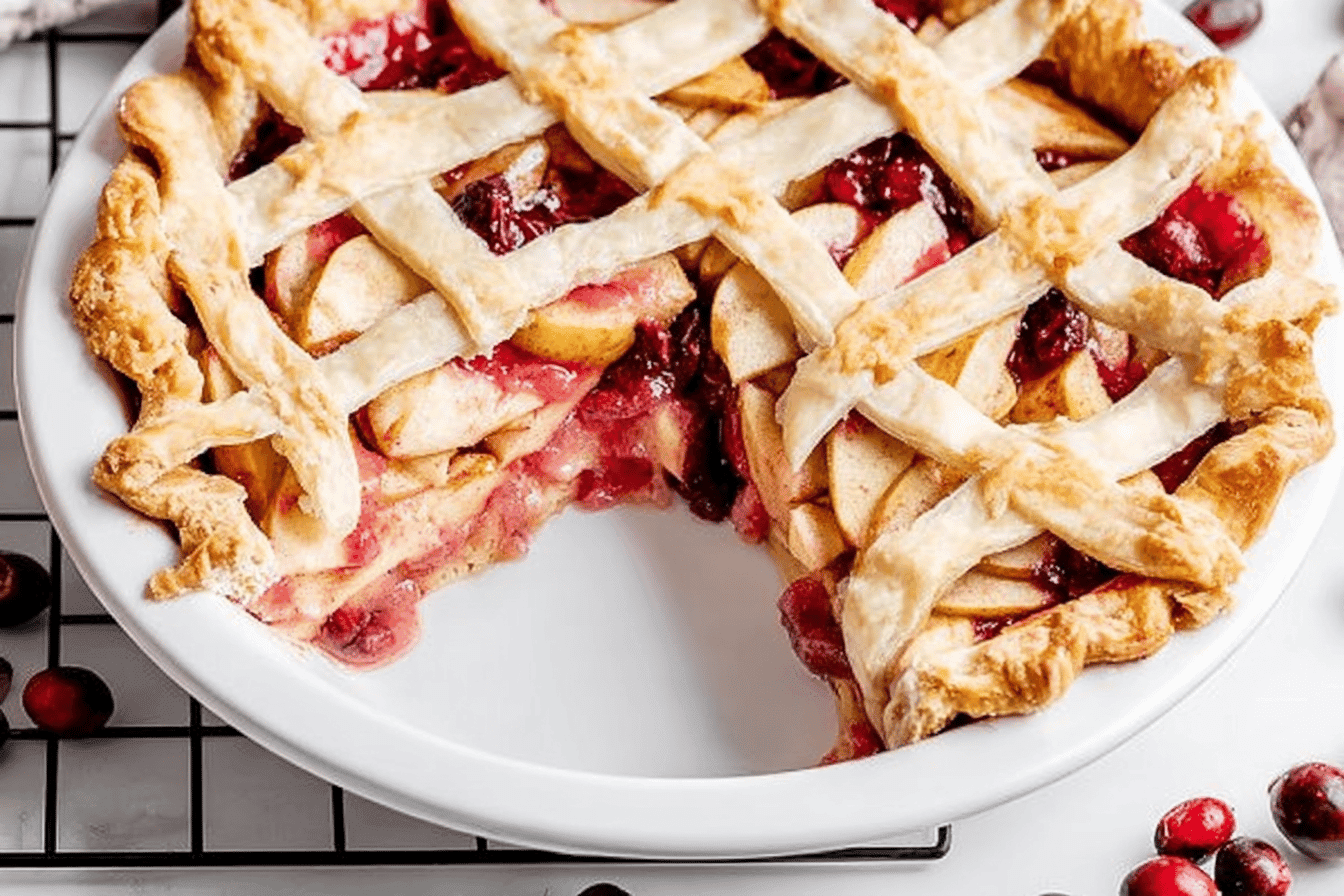 Cranberry Apple Pie Recipe Delight