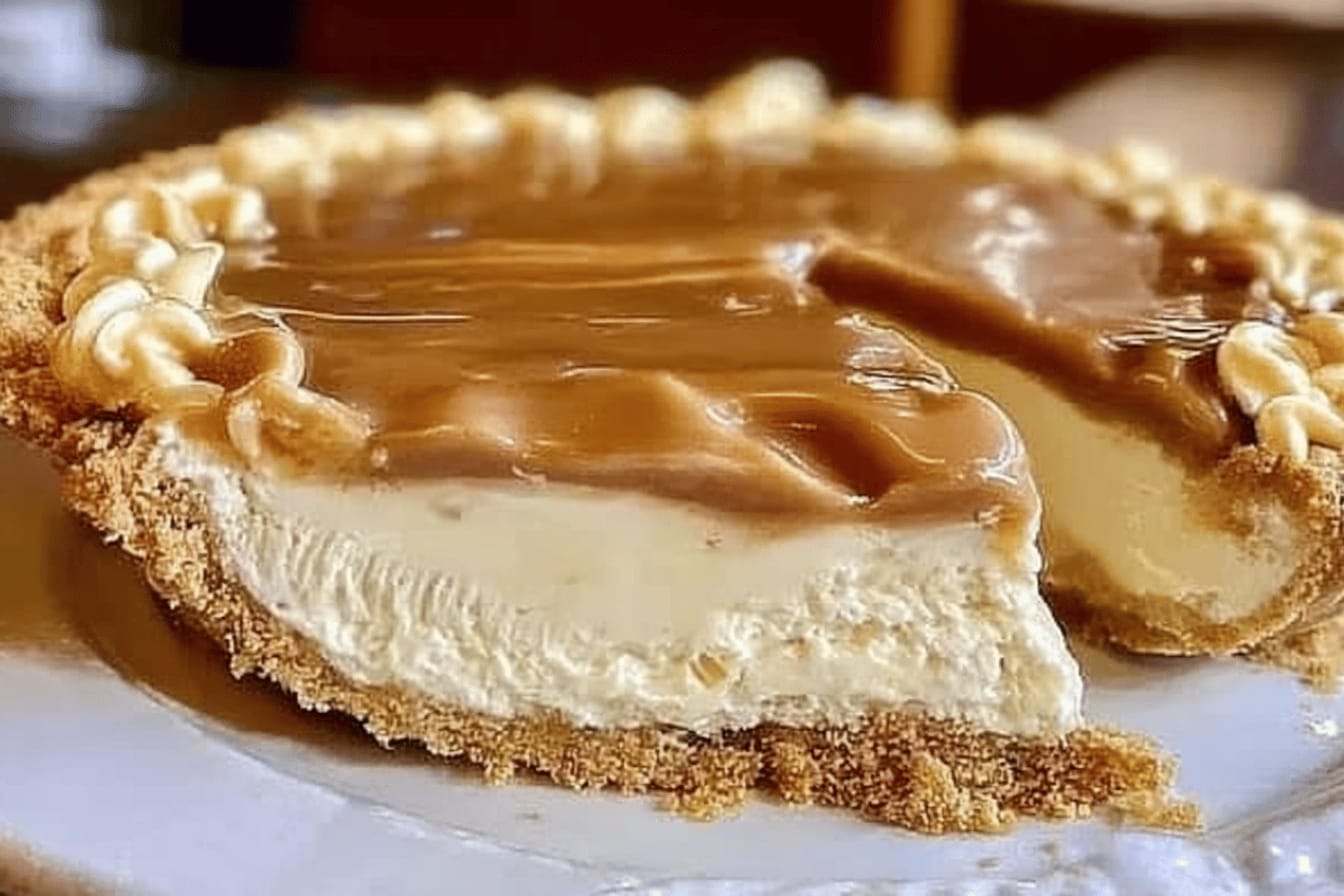 Creamy Caramel Custard Pie Delight