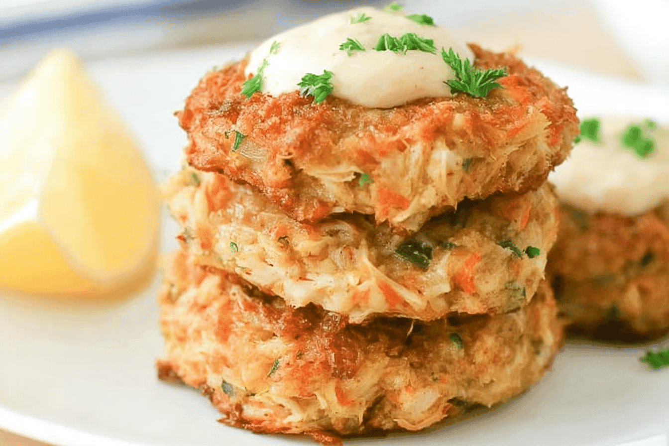 Crispy Air Fryer Crab Cakes Recipe