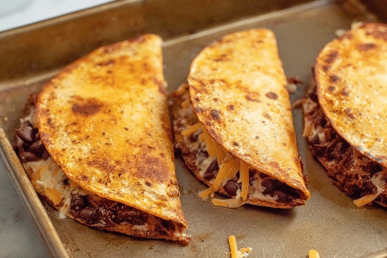 Crispy Black Bean Tacos Recipe