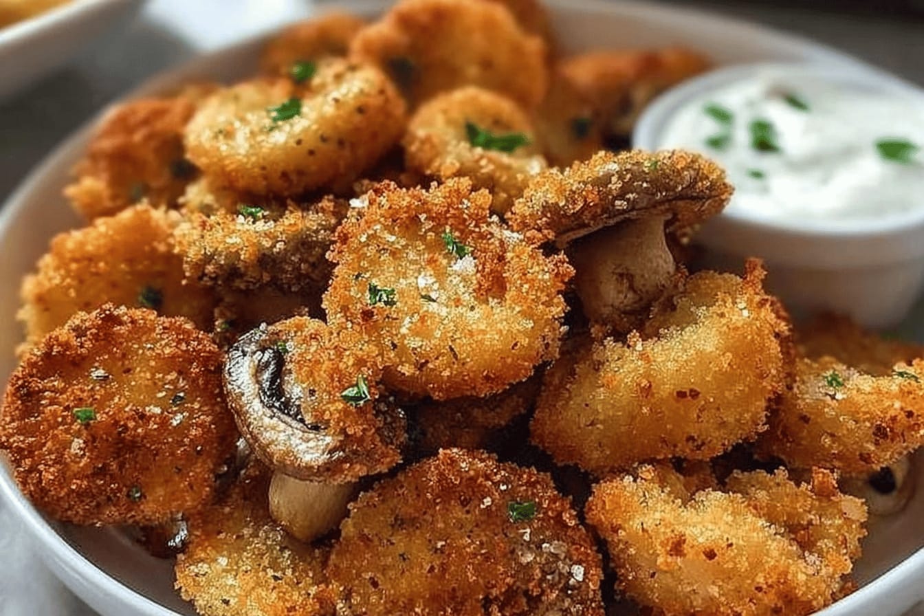 Crispy Fried Mushrooms Recipe Made Easy
