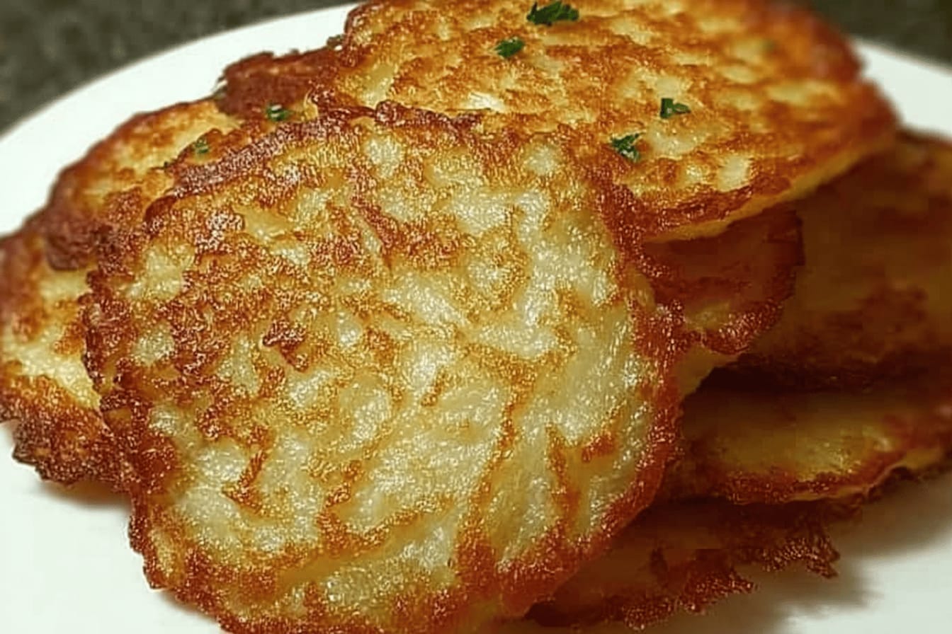 Crispy German Potato Pancakes Recipe