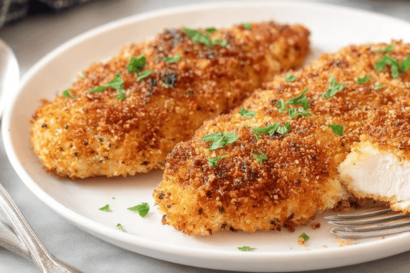 Crispy Italian Chicken Cutlets Recipe