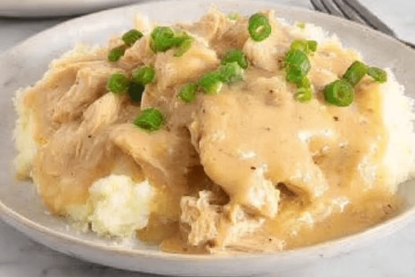 Crockpot Chicken and Gravy Recipe Delight