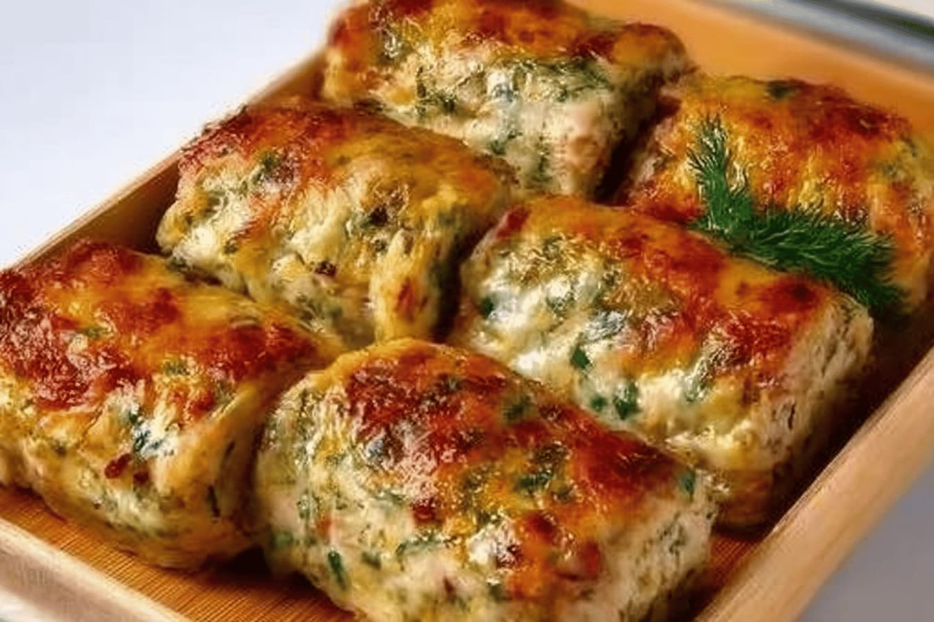 Delicious Chicken and Potato Rolls Recipe