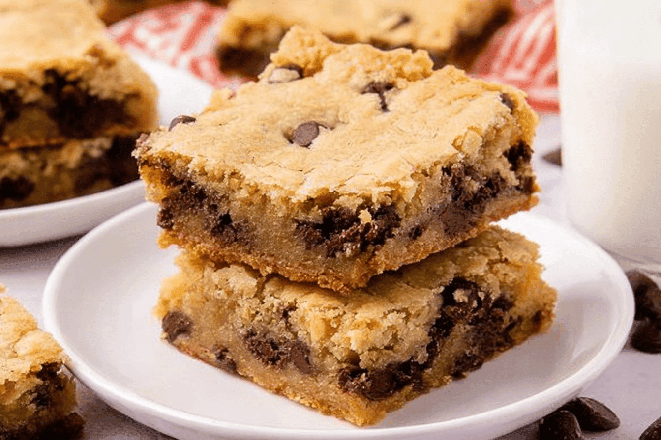 Delicious Chocolate Chip Cookie Bars Recipe