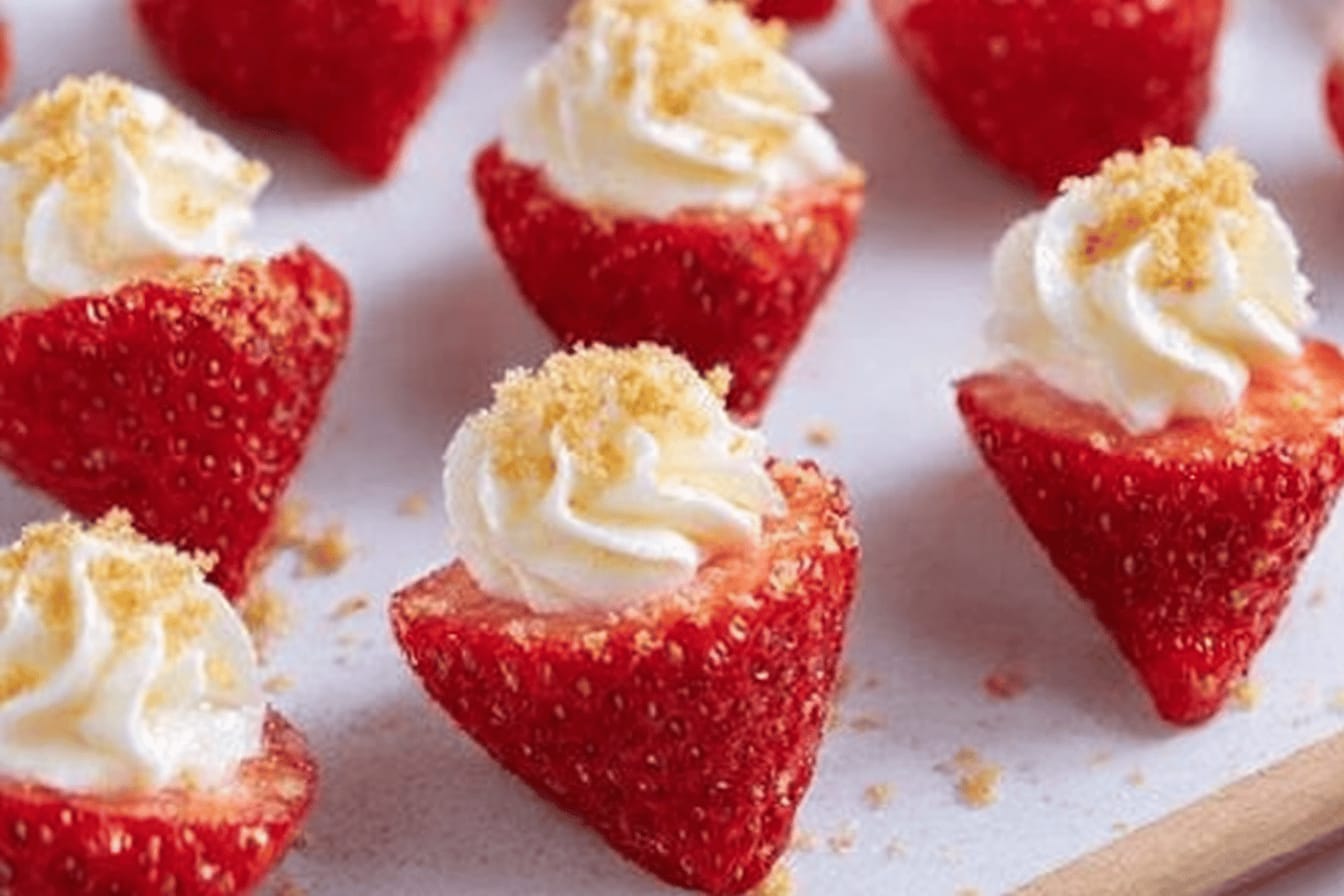 Delicious Deviled Strawberries Recipe