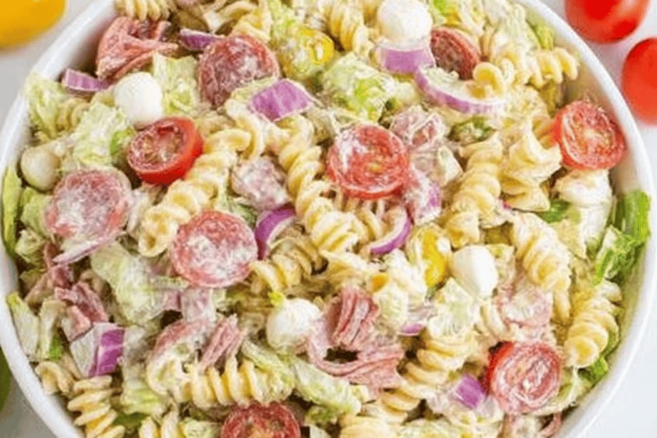 Delicious Grinder Pasta Salad Recipe