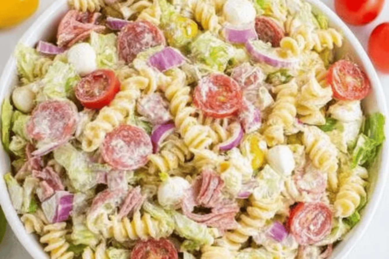 Delicious Grinder Pasta Salad Recipe