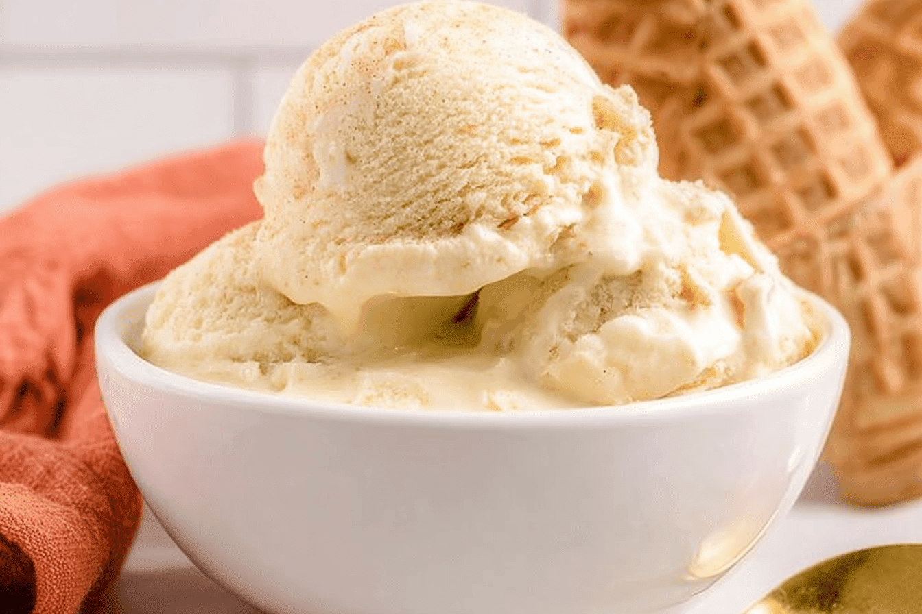 Delicious Homemade Eggnog Ice Cream Recipe