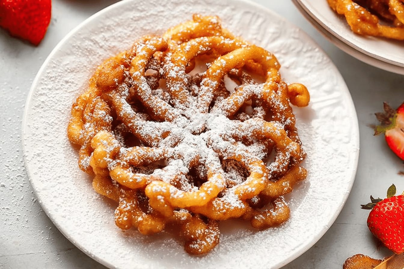Delicious Homemade Funnel Cake Recipe