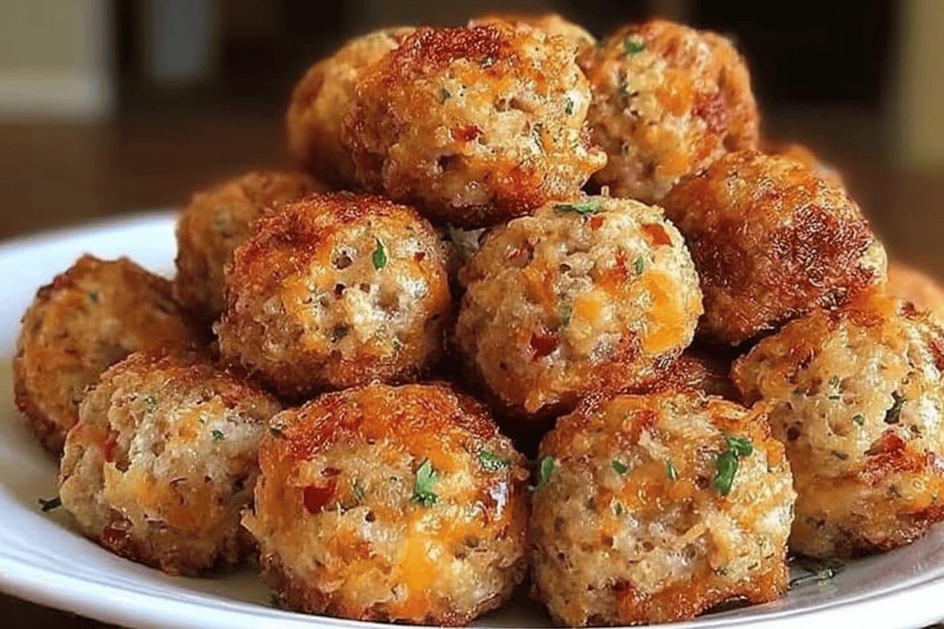 Delicious Homemade Sausage Balls Recipe