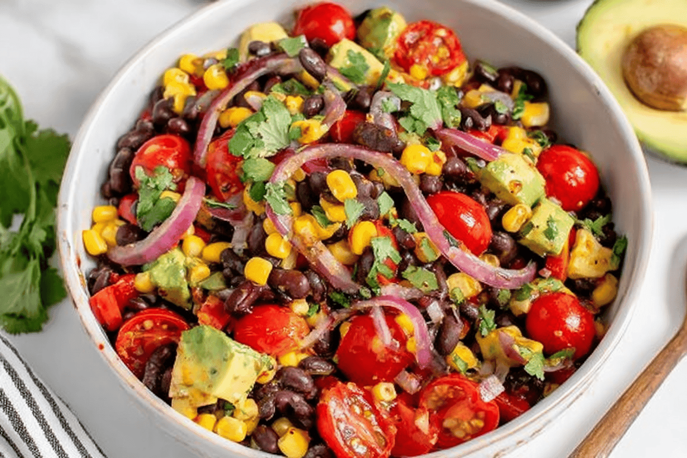 Delicious Mexican Bean Salad Recipe