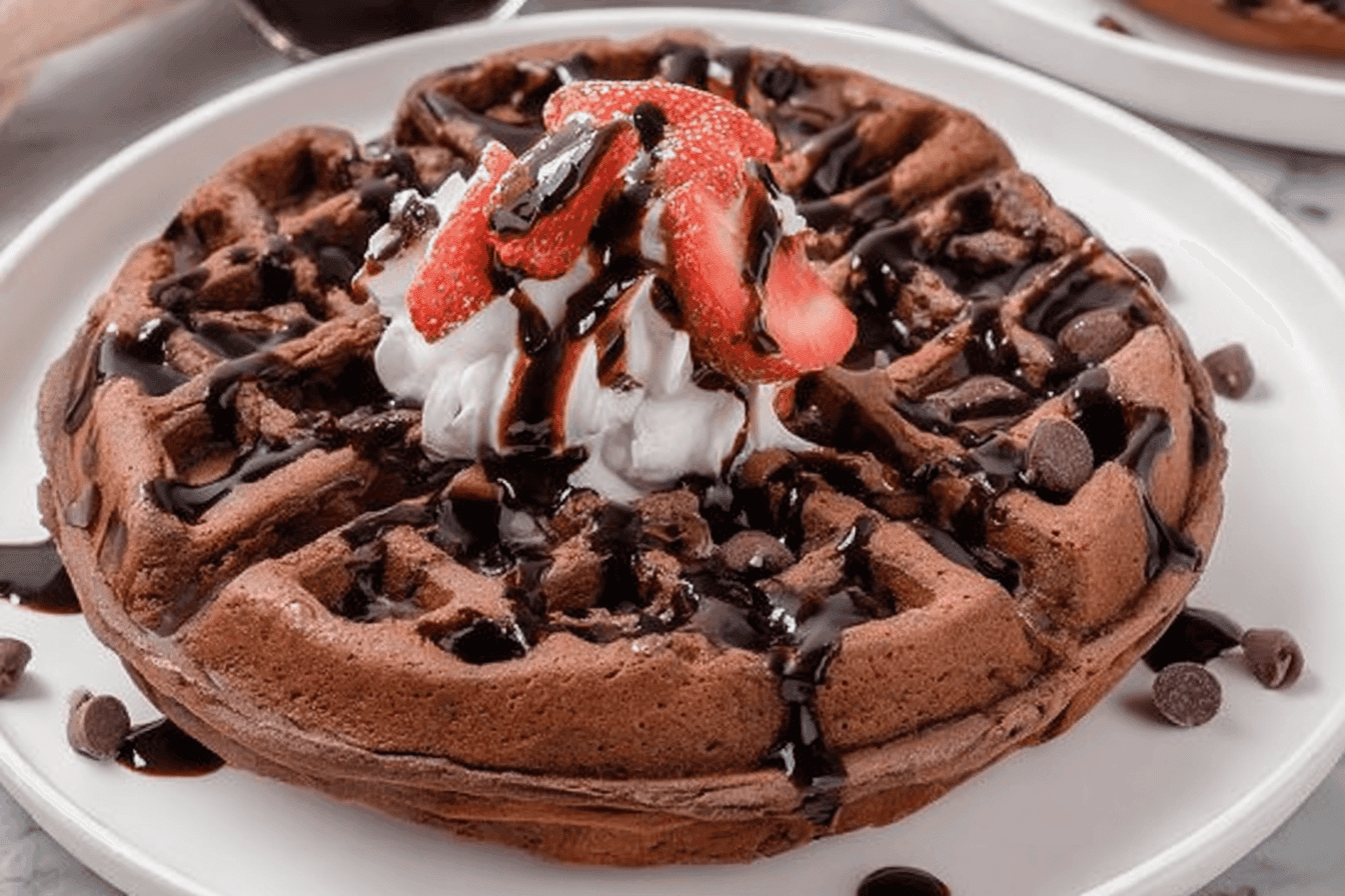 Deliciously Easy Chocolate Waffles Recipe