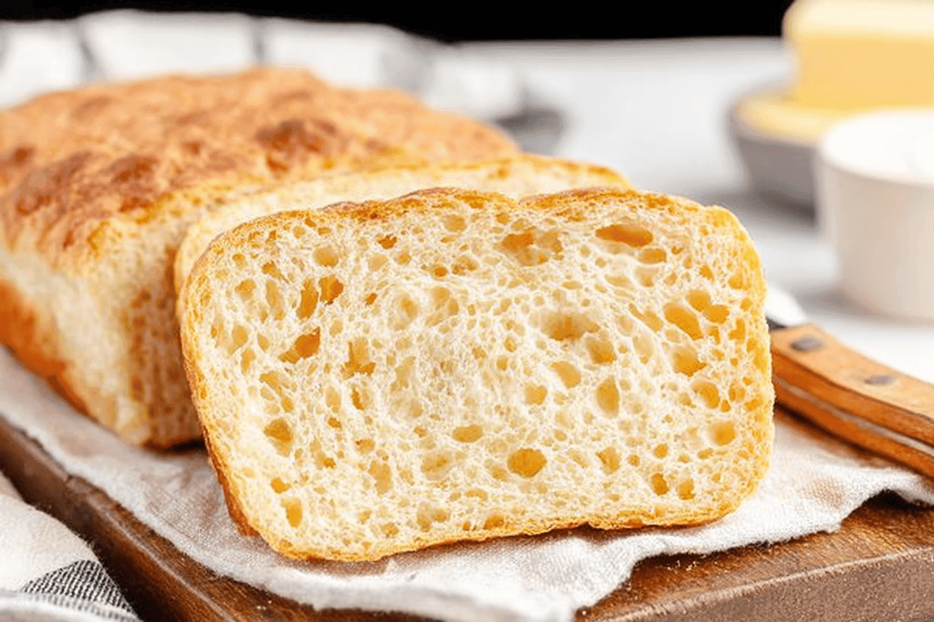 Easy English Muffin Bread Recipe