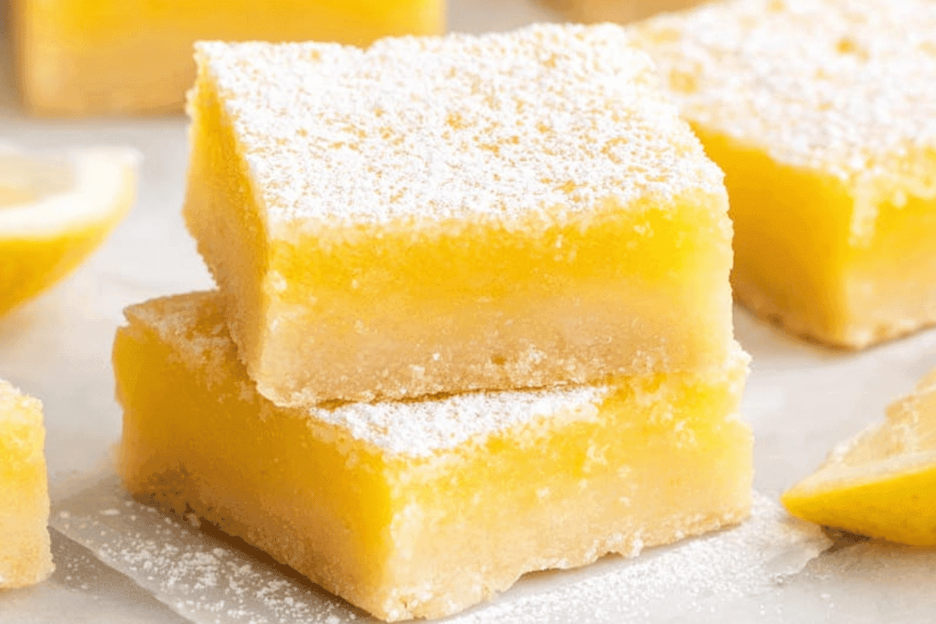 Easy Homemade Lemon Bars Recipe